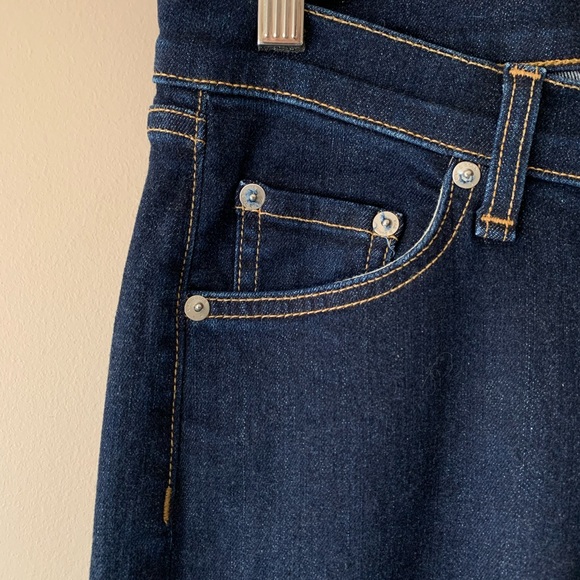 Rag & Bone Very Flattering Dark Navy / Heritage Skinny Jeans - size 26 - Picture 5 of 11
